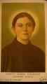Sainte-Gemma Galgani, carte de prière