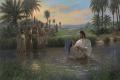 'JESUS HIMSELF BAPTIZED' by Jon McNaughton