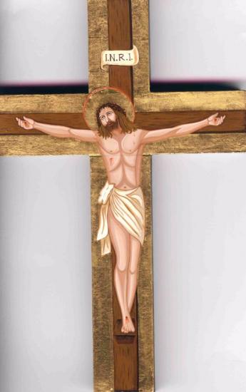 Crucifix icon by christine habib el daye parousie over blog fr