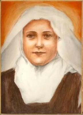 Dessin de Sainte Thérèse de l'Enfant-Jésus et de la Sainte-Face