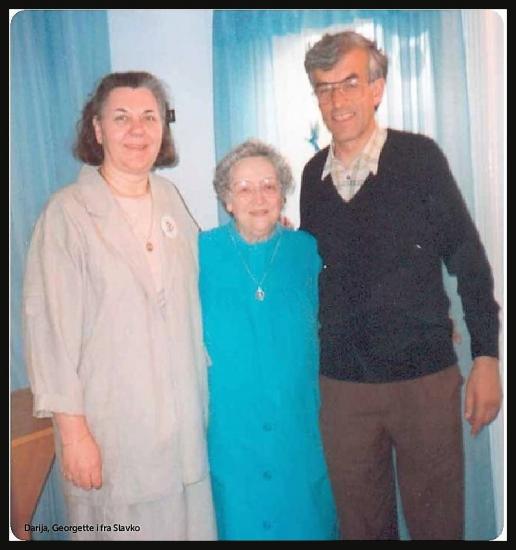 Darija, Georgette Faniel et le Père Slavko Barbaric, OFM (1946-2000)