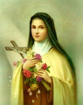 Sainte Thérèse de Lisieux. Fête le 1er octobre