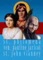 Sainte-Philomène, Pauline Jaricot et le Curé d'Ars