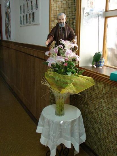 Padre Pio à la Casa Sollievo della Sofferenza
