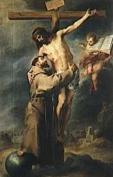 Saint-François et le Christ