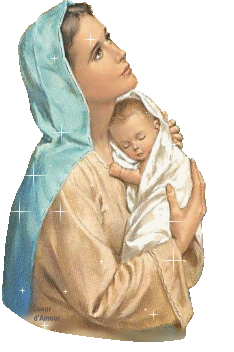 Gif Sainte-Vierge et l'Enfant-Jésus