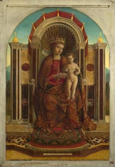 La Vierge à l'Enfant en majesté