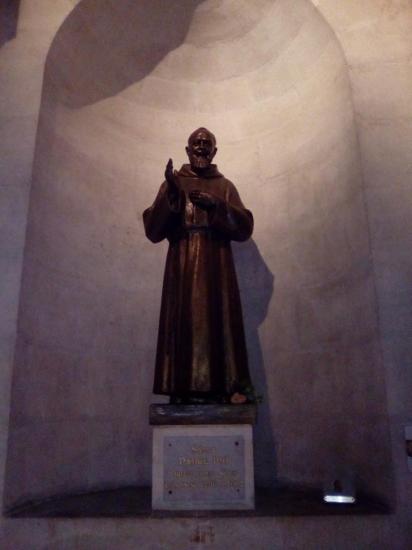 Statue du  Saint Padre Pio
