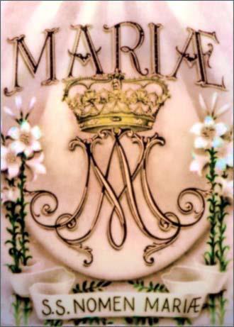S.S. Nomen Mariae,Très Saint Nom de Marie,parousie.over-blog.fr