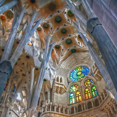 Basilique Sagrada Familia de Barcelone (Espagne)