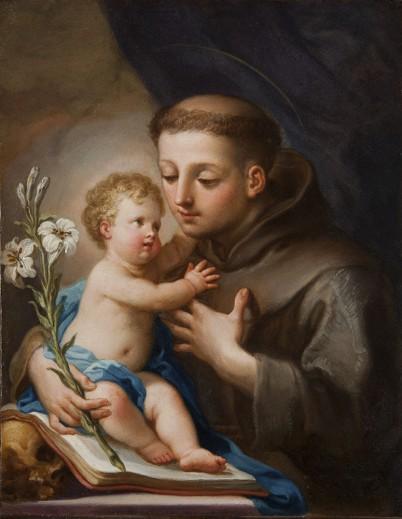 Saint Antoine de Padoue et l'Enfant-Jésus