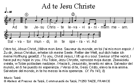 Ad te Jesu Christe