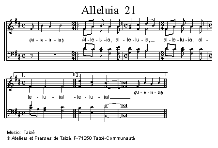 Alleluia 21