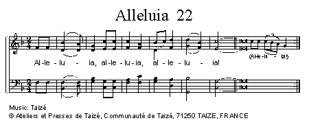 Alléluia 22