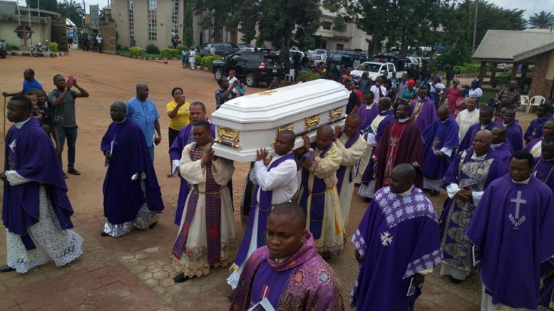 Catholic Priest Cyriacus Onunkwo buried