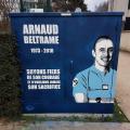 Street Art en hommage à Arnaud Beltrame (1973-2018)