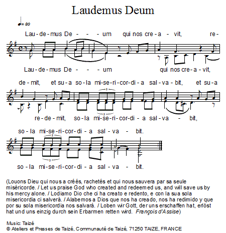 Laudemus Deum
