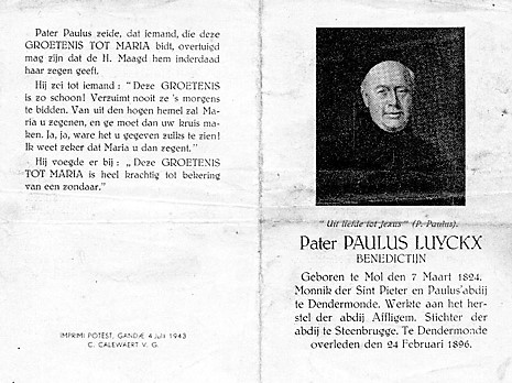 Pater Paul van Mol (Nederlands)