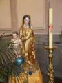 Statue de la Vierge Marie à l'Enfant-Jésus