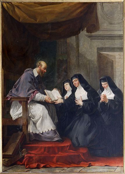 1610-francois-de-sales-remet-a-sainte-jeanne-de-chantal-la-regle-de-l-ordre-de-la-visitation-noel-halle-parousie-over-blog-fr.jpg